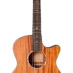 Guitarra Electroacustica Tyma Tg10m Caoba Con Fishman