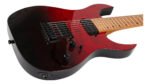 Guitarra Electrica Spira S457 Trd Trans Red Gloss 7 Cuerdas - Imagen 4