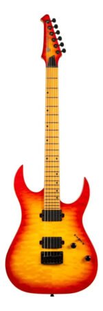 Guitarra Electrica Spira S500 Qfb Trans Fireburst Gloss