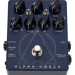 Pedal Darkglass Alpha Omega Preamp Overdrive Para Bajo Azul