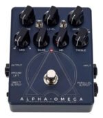 Pedal Darkglass Alpha Omega Preamp Overdrive Para Bajo Azul