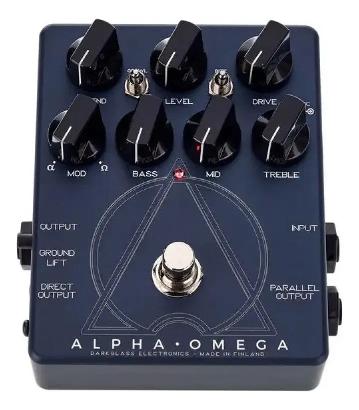 D_974752-MLA115249383559_072026-F.jpg Pedal Darkglass Alpha Omega Preamp Overdrive Para Bajo Azul - Imagen 1