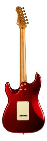 Guitarra Electrica Jet Guitars Js480 Wrg Red Wine Strato - Imagen 2
